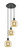 Innovations - 113B-3P-BK-G128-8 - Three Light Pendant - Ballston - Matte Black