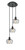 Innovations - 113B-3P-BK-G92 - Three Light Pendant - Ballston - Matte Black