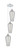 Innovations - 113B-3P-PC-G456-8SM - Three Light Pendant - Ballston - Polished Chrome