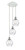 Innovations - 113B-3P-WPC-G362 - LED Pendant - Ballston - White Polished Chrome