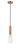 Innovations - 198-1P-AC - One Light Mini Pendant - Auralume - Antique Copper