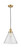 Innovations - 201C-SG-G44-L - LED Pendant - Franklin Restoration - Satin Gold