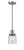 Innovations - 201C-SN-G52-LED - LED Mini Pendant - Franklin Restoration - Brushed Satin Nickel