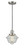 Innovations - 201C-SN-G534 - One Light Mini Pendant - Franklin Restoration - Brushed Satin Nickel