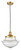 Innovations - 201C-SG-G544 - One Light Mini Pendant - Franklin Restoration - Satin Gold