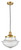 Innovations - 201C-SG-G544-LED - LED Mini Pendant - Franklin Restoration - Satin Gold