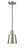 Innovations - 201C-SN-M9-SN - One Light Mini Pendant - Franklin Restoration - Brushed Satin Nickel