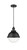 Innovations - 201C-BK-HFS-84-BK-LED - LED Mini Pendant - Franklin Restoration - Matte Black