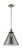 Innovations - 201CBP-ACBK-G43-L - One Light Mini Pendant - Franklin Restoration - Antique Copper