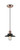 Innovations - 201CBP-ACBK-M6-BK - One Light Mini Pendant - Franklin Restoration - Antique Copper
