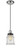 Innovations - 201CBP-PNBK-G184 - One Light Mini Pendant - Franklin Restoration - Polished Nickel
