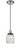 Innovations - 201CBP-PNBK-G302 - One Light Mini Pendant - Franklin Restoration - Polished Nickel