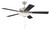 Eos 3 Light Bowl 52" Ceiling Fan (ECF111BNK5-BNGW)