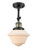 manufacturer_finish:Black Antique Brass|manufacturer_glass:Matte White|light_output:220.00lm|color_temperature:2200K|cri:99
