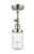 Innovations - 201F-PN-G314-LED - LED Semi-Flush Mount - Franklin Restoration - Polished Nickel