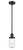 Innovations - 201S-BK-G314 - One Light Mini Pendant - Franklin Restoration - Matte Black