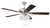 Eos Frost 4 Light 52" Ceiling Fan (ECF114BNK5-DWWLN)