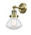 manufacturer_finish:Antique Brass|manufacturer_glass:Clear Olean|light_output:245.00lm|color_temperature:2100K|cri:98