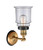 Franklin Restoration One Light Wall Sconce (203BB-BPBK-HRBK-G182)