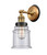 Innovations - 203BB-BPBK-HRBK-G184 - One Light Wall Sconce - Franklin Restoration - Brushed Brass