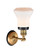 Franklin Restoration One Light Wall Sconce (203BB-BPBK-HRBK-G191)