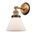 Innovations - 203BB-BPBK-HRBK-G41 - One Light Wall Sconce - Franklin Restoration - Brushed Brass