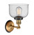 Franklin Restoration One Light Wall Sconce (203BB-BPBK-HRBK-G74)