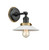 Innovations - 203BK-BPBB-HRBB-G1 - One Light Wall Sconce - Franklin Restoration - Matte Black