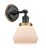 Innovations - 203BK-BPBB-HRBB-G171 - One Light Wall Sconce - Franklin Restoration - Matte Black