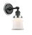 Innovations - 203BK-BPPC-HRPC-G181S - One Light Wall Sconce - Franklin Restoration - Matte Black