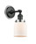 Innovations - 203BK-BPPC-HRPC-G51 - One Light Wall Sconce - Franklin Restoration - Matte Black
