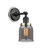 Innovations - 203BK-BPPN-HRPN-G53 - One Light Wall Sconce - Franklin Restoration - Matte Black