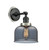 Innovations - 203BK-BPSN-HRSN-G73 - One Light Wall Sconce - Franklin Restoration - Matte Black