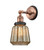 Innovations - 203BP-ACBK-G146 - One Light Wall Sconce - Franklin Restoration - Antique Copper