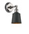 Innovations - 203BP-PNBK-M9-BK - One Light Wall Sconce - Franklin Restoration - Polished Nickel