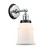 Innovations - 203PC-BPBK-HRBK-G181 - One Light Wall Sconce - Franklin Restoration - Polished Chrome