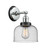 Innovations - 203PC-BPBK-HRBK-G74 - One Light Wall Sconce - Franklin Restoration - Polished Chrome