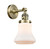 manufacturer_finish:Antique Brass|manufacturer_glass:Matte White Bellmont|light_output:220.00lm|color_temperature:2200K|cri:99