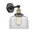 Innovations - 203SW-BAB-G72-LED - LED Wall Sconce - Franklin Restoration - Black Antique Brass
