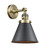 manufacturer_finish:Antique Brass|manufacturer_glass:Matte Black|light_output:600.00lm|color_temperature:2700K|cri:82