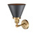 manufacturer_finish:Brushed Brass|manufacturer_glass:Matte Black|light_output:220.00lm|color_temperature:2200K|cri:99