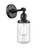 Innovations - 203SW-BK-G314-LED - LED Wall Sconce - Franklin Restoration - Matte Black
