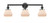 Innovations - 205BK-BPPC-HRPC-G171 - Three Light Bath Vanity - Franklin Restoration - Matte Black