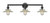 Innovations - 205BK-BPPC-HRPC-G2 - Three Light Bath Vanity - Franklin Restoration - Matte Black