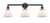 Innovations - 205BK-BPPC-HRPC-G41 - Three Light Bath Vanity - Franklin Restoration - Matte Black