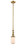 Innovations - 206-BB-G311-LED - LED Mini Pendant - Franklin Restoration - Brushed Brass