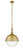 Innovations - 206-BB-HFS-124-BB-LED - LED Pendant - Franklin Restoration - Brushed Brass