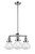 Innovations - 207-PC-G324 - Three Light Chandelier - Franklin Restoration - Polished Chrome