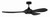 Craftmade - EVY60FB3-NWF - 60 Ceiling Fan - Envy 60 Ceiling Fan Damp Rated no Wifi - Flat Black