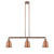 Innovations - 213-AC-M9-AC-LED - LED Island Pendant - Franklin Restoration - Antique Copper